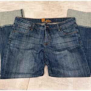 Kut from the Kloth Women's Cropped Denim‎ Jeans - Size 10